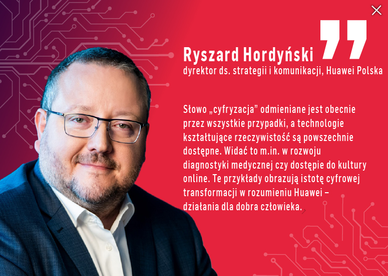 Huawei Polska - Ryszard Hordyński